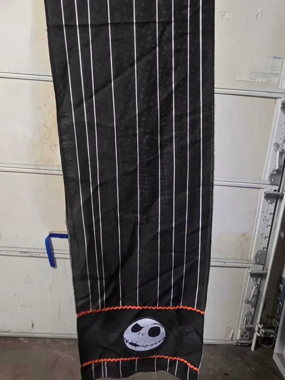 Disney Nightmare Before Christmas Jack Skellington Table Runner 70x13 Pinstripe